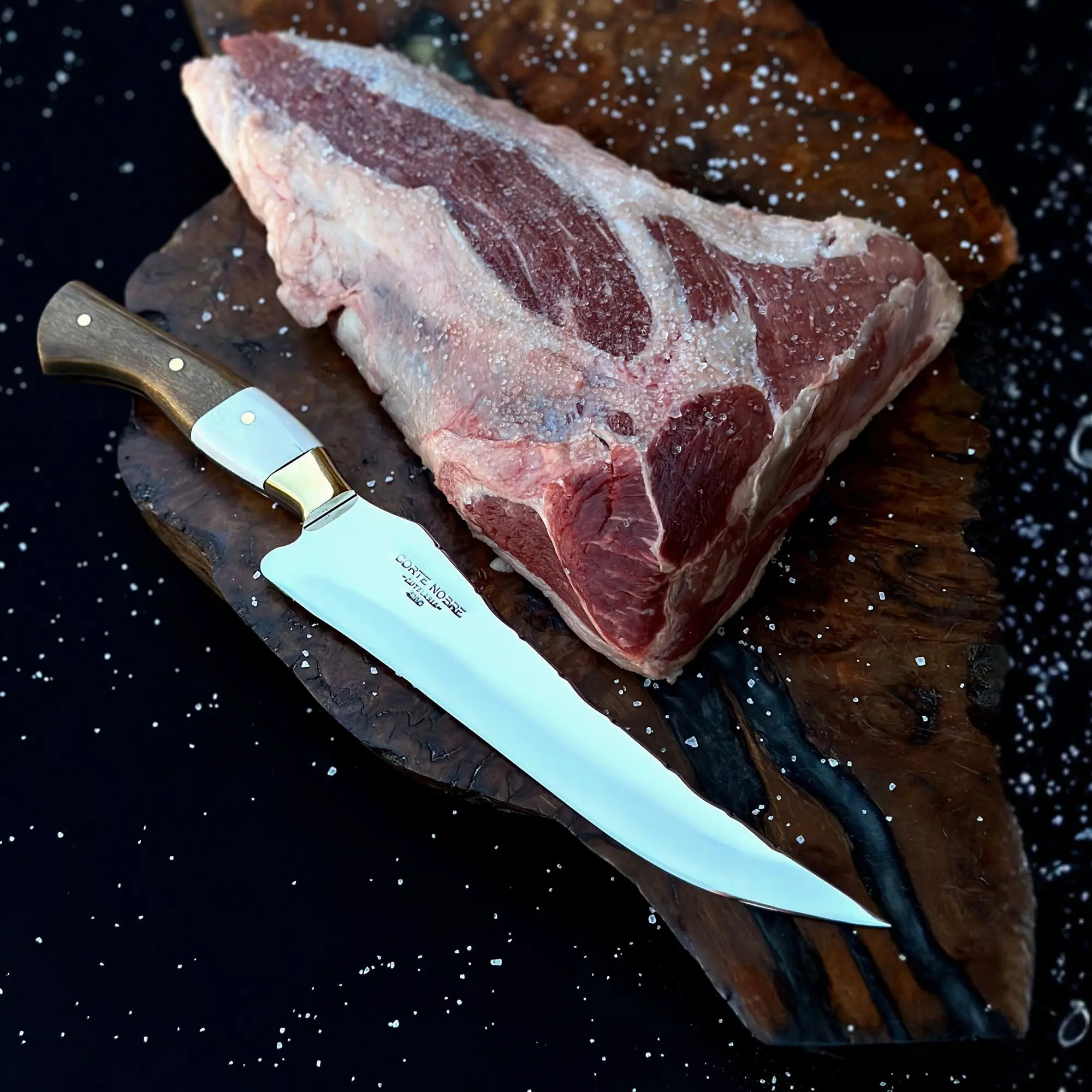 Picanheira Turca Corte Nobre com picanha e sal grosso